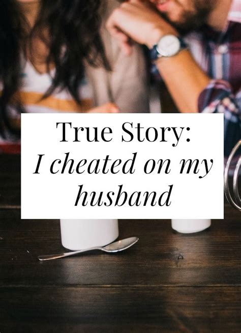 cheated on my husband with his boss